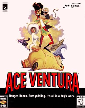 Ace Ventura DOS front cover