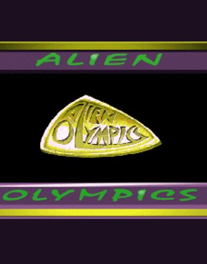 Alien Olympics DOS front cover