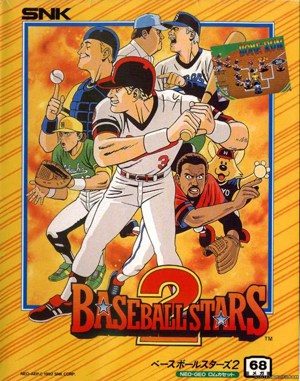 Baseball Stars 2 Neo Geo front cover