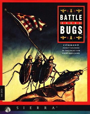 Battle Bugs DOS front cover