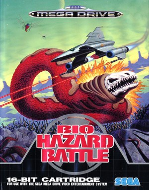 Bio Hazard Battle Sega Genesis front cover