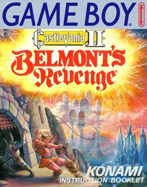 Castlevania II: Belmont’s Revenge Game Boy front cover