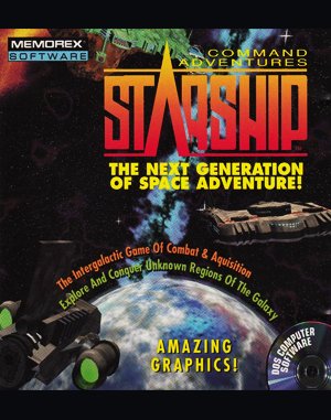 Command Adventures: Starship DOS front cover