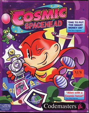 Cosmic Spacehead DOS front cover