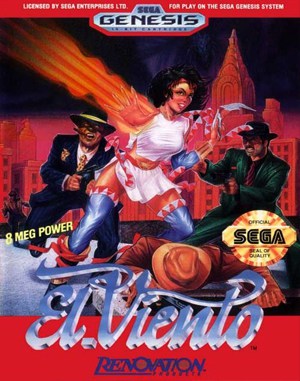 El Viento Sega Genesis front cover