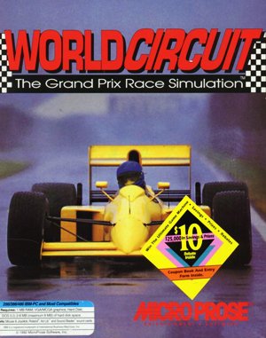 Formula One Grand Prix DOS front cover