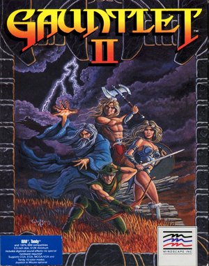 Gauntlet II DOS front cover