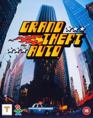 Grand Theft Auto DOS front cover