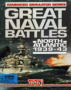 Great Naval Battles: North Atlantic 1939-43 DOS front cover