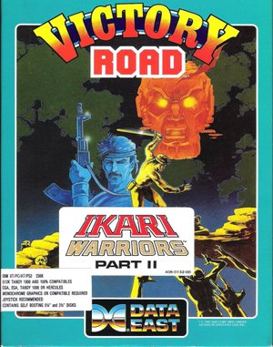 Ikari Warriors II: Victory Road DOS front cover