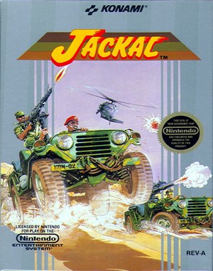 Jackal NES  front cover