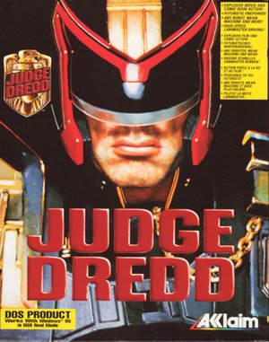 Judge Dredd DOS front cover