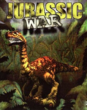 Jurassic War DOS front cover