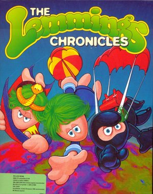 The Lemmings Chronicles DOS front cover