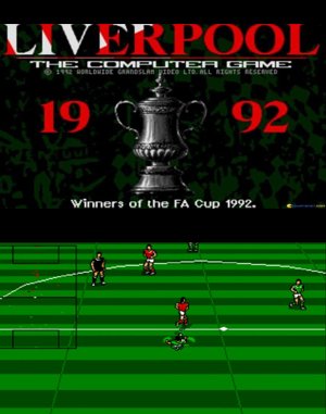 Liverpool: The Computer Game DOS front cover