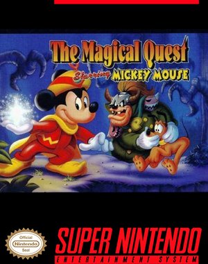 The Magical Quest Starring Mickey Mouse SNES front cover