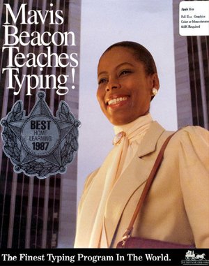 Mavis Beacon Teaches Typing! DOS front cover