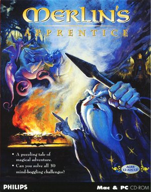 Merlin’s Apprentice DOS front cover