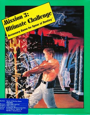 Mission 3 Ultimate Challenge – Accessory Game for Spear of Destiny DOS front cover