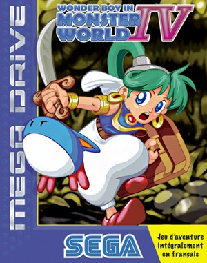 Monster World IV Sega Genesis front cover