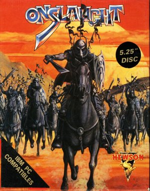 Onslaught DOS front cover