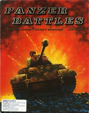 Panzer Battles DOS front cover