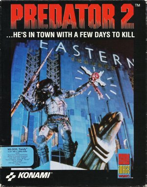 Predator 2 DOS front cover