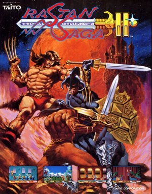 Rastan DOS front cover