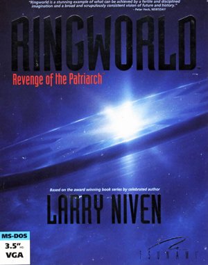 Ringworld: Revenge of the Patriarch DOS front cover