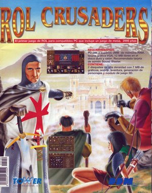 Rol Crusaders DOS front cover