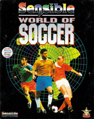 Sensible World of Soccer DOS front cover