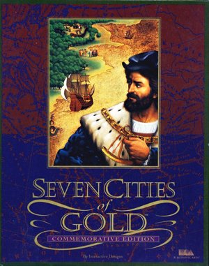 Seven Cities of Gold: Commemorative Edition DOS front cover