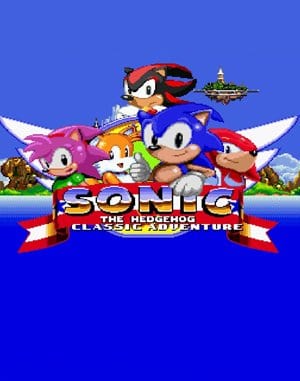 Sonic Classic Heroes Sega Genesis front cover