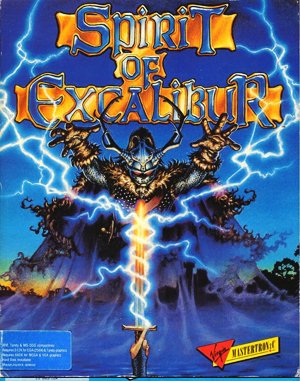 Spirit of Excalibur DOS front cover