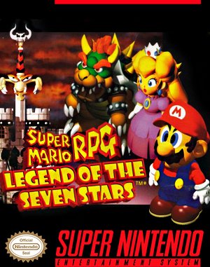 Super Mario RPG: Legend of the Seven Stars SNES front cover