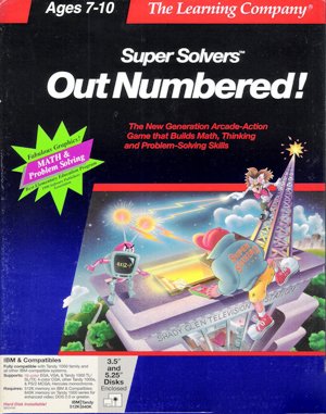 Super Solvers: OutNumbered! DOS front cover