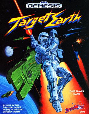 Target Earth Sega Genesis front cover