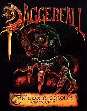 The Elder Scrolls: Daggerfall DOS front cover