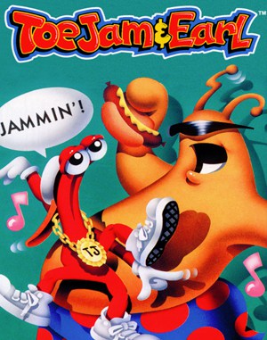 ToeJam & Earl Sega Genesis front cover