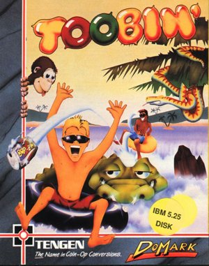 Toobin’ DOS front cover