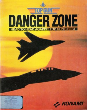 Top Gun: Danger Zone DOS front cover