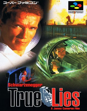 True Lies Sega Genesis front cover