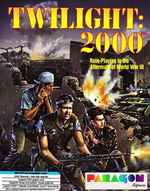 Twilight: 2000 DOS front cover