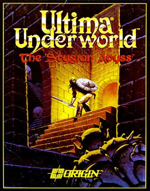 Ultima Underworld: The Stygian Abyss DOS front cover