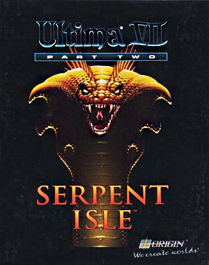 Ultima VII: Part Two – Serpent Isle DOS front cover