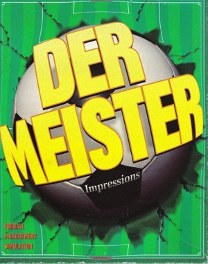 Ultimate Soccer Manager DOS front cover