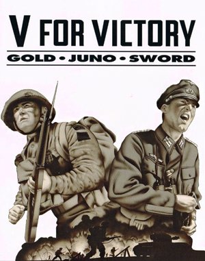 V for Victory: Gold-Juno-Sword DOS front cover