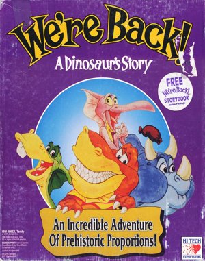 We’re Back!: A Dinosaur’s Story DOS front cover