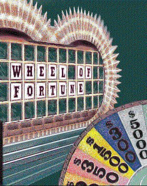 Wheel of Fortune: Deluxe Edition DOS front cover