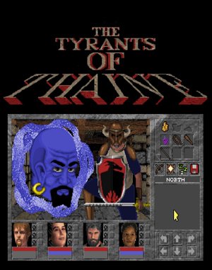 Yendorian Tales: The Tyrants of Thaine DOS front cover